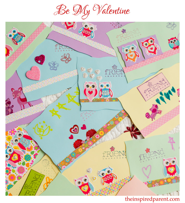 Valentine's Day Cards by theinspiredparent.com