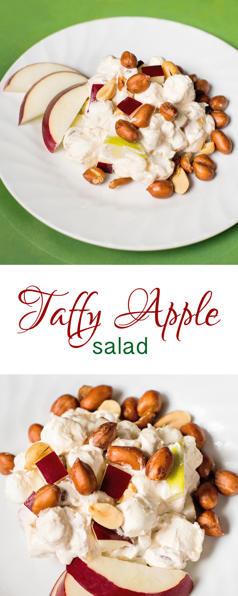 Taffy Apple Salad | theinspiredparent.com