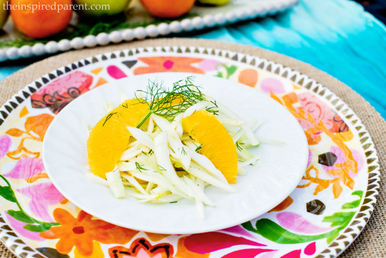 We like to reserve fennel fronds to use as garnish.