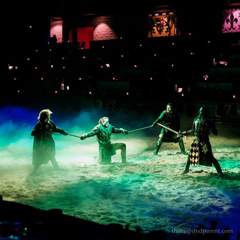 Medieval Times - Capturing the Villain | theinspiredparent.com