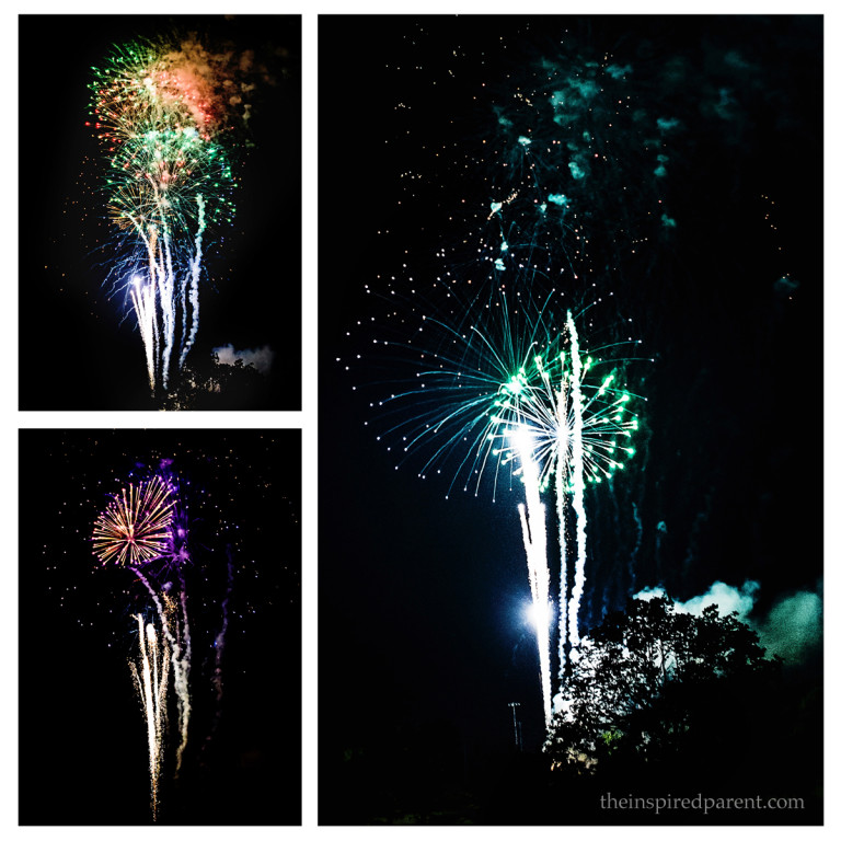 Fireworks - Photography Tips & Tricks | theinspiredparent.com