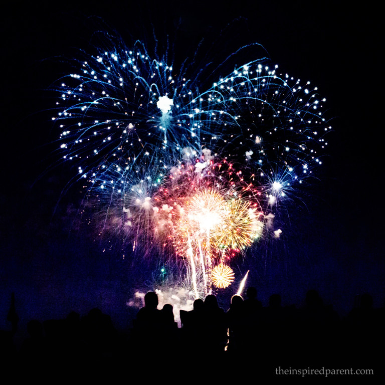 One of my favorite photos I've taken of fireworks - shot at the Taste of Oak Brook in Oak Brook, IL. 