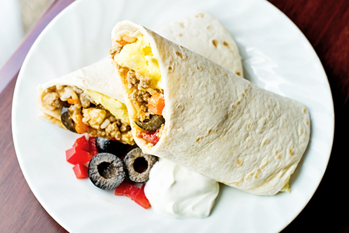 Quick & Easy Breakfast Burrito