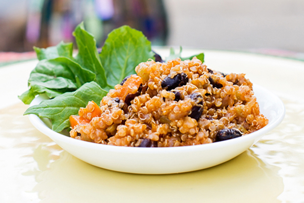 Quinoa Enchilada Casserole